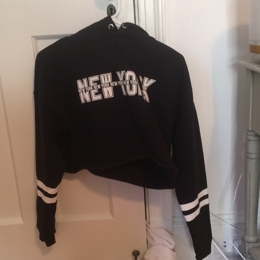Cropped sweatshirt